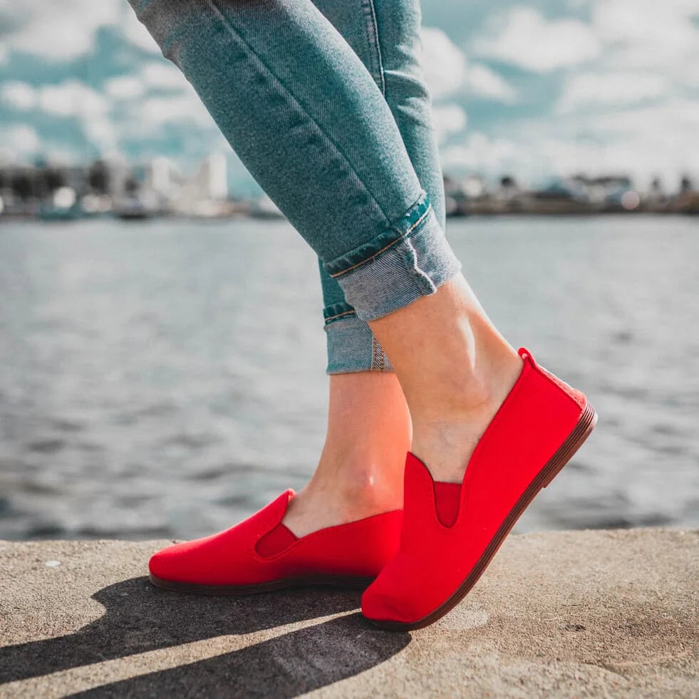 Red Javer shoes