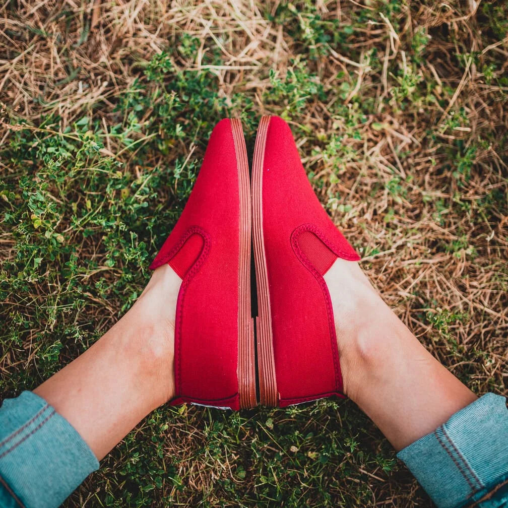 Red Javer shoes