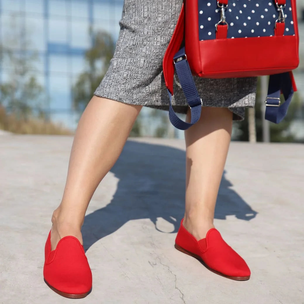 Red Javer shoes