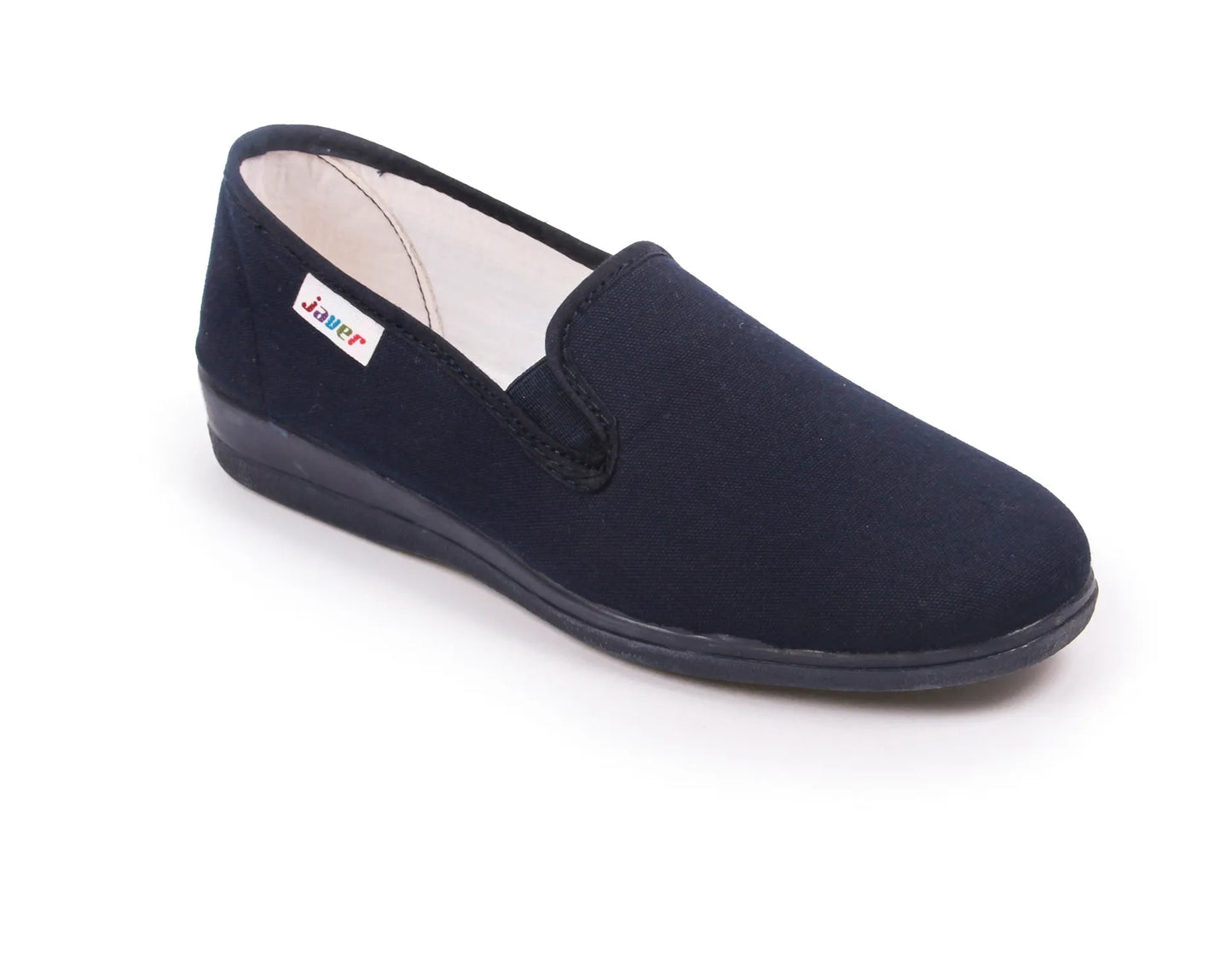 Navy Javer Shoes with High Sole
