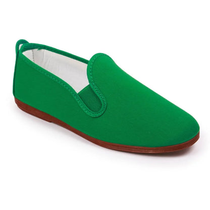 Green casual summer shoes by Javer, everyday Spanish comfort shoes 