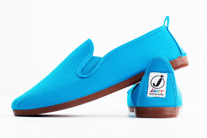 Turquoise summer shoes by Javer, ocean-inspired Spanish footwear 