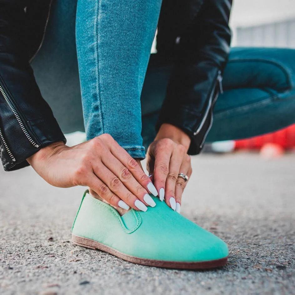 Mint green Javer shoes