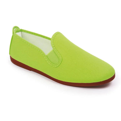 Javer Pistachio green summer shoes by Javer, breathable Spanish footwear 
