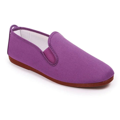 Violet casual summer shoes by Javer, breathable Spanish summer footwear 